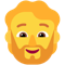 Person- Beard emoji on Microsoft